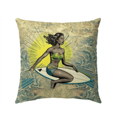 Surfing 1 16 Outdoor Pillow - Beyond T-shirts